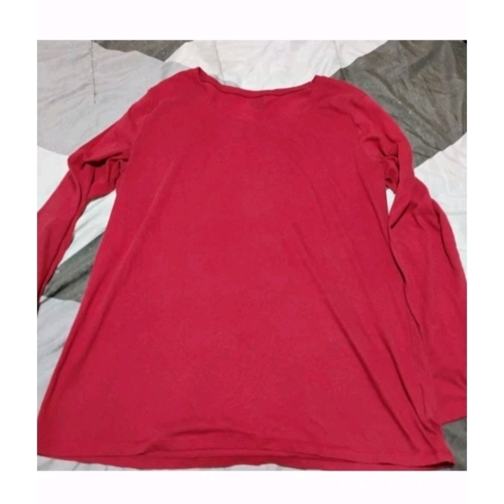 No Boundaries Maroon Long Sleeve Top